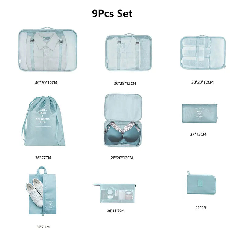 Large Packing Cubes Set for Travel