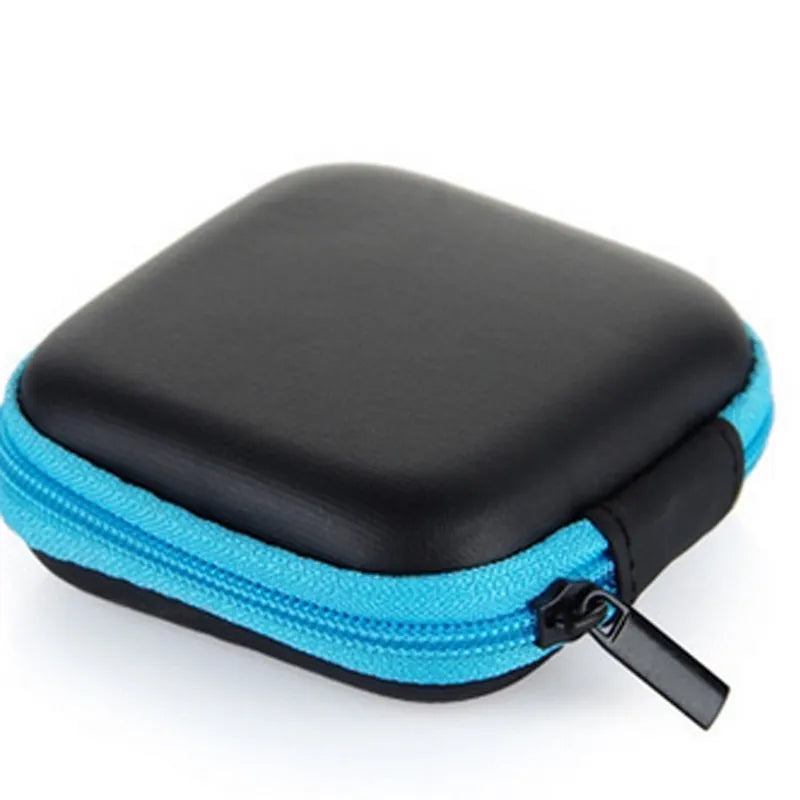 Mini Portable Earphone Bag | Compact Coin Purse and Cable Case