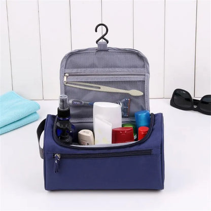 Travel Makeup Organizer Bag With Hanging Hook