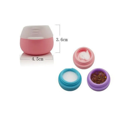 Travel Cosmetic Containers Silicone Travel Lotion Bottles