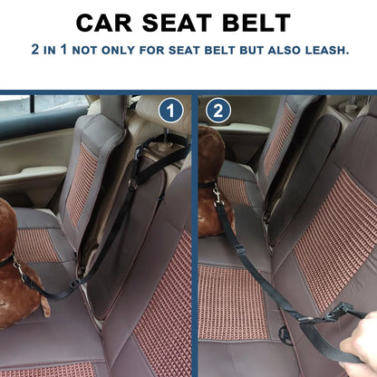 Pet Seat Belt Adjustable Harness Leash