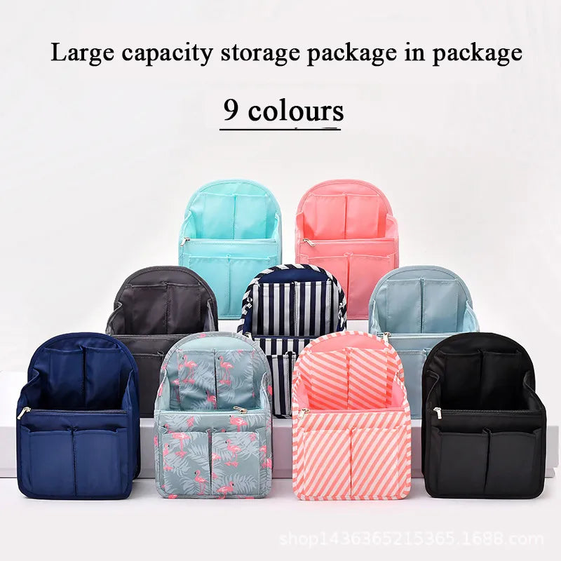 backpack liner bag travel organizer insert multifunctional travel bag Backpack Organizer Insert Backpack Liner – Encompass RL