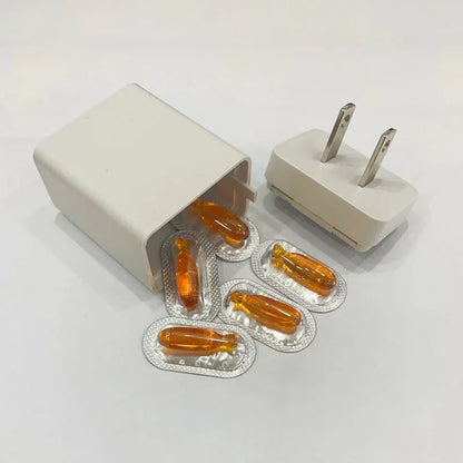 Fake USB Wall Charger Diversion Safe with Hidden Compartment