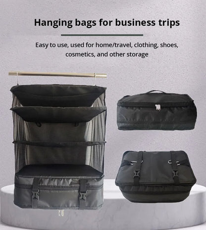 Travel Hanging Shelves Suitcase Bag Encompass RL