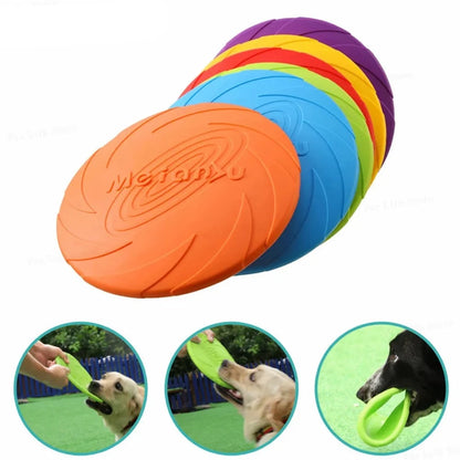 Travel Silicone Dog Frisbee Toy