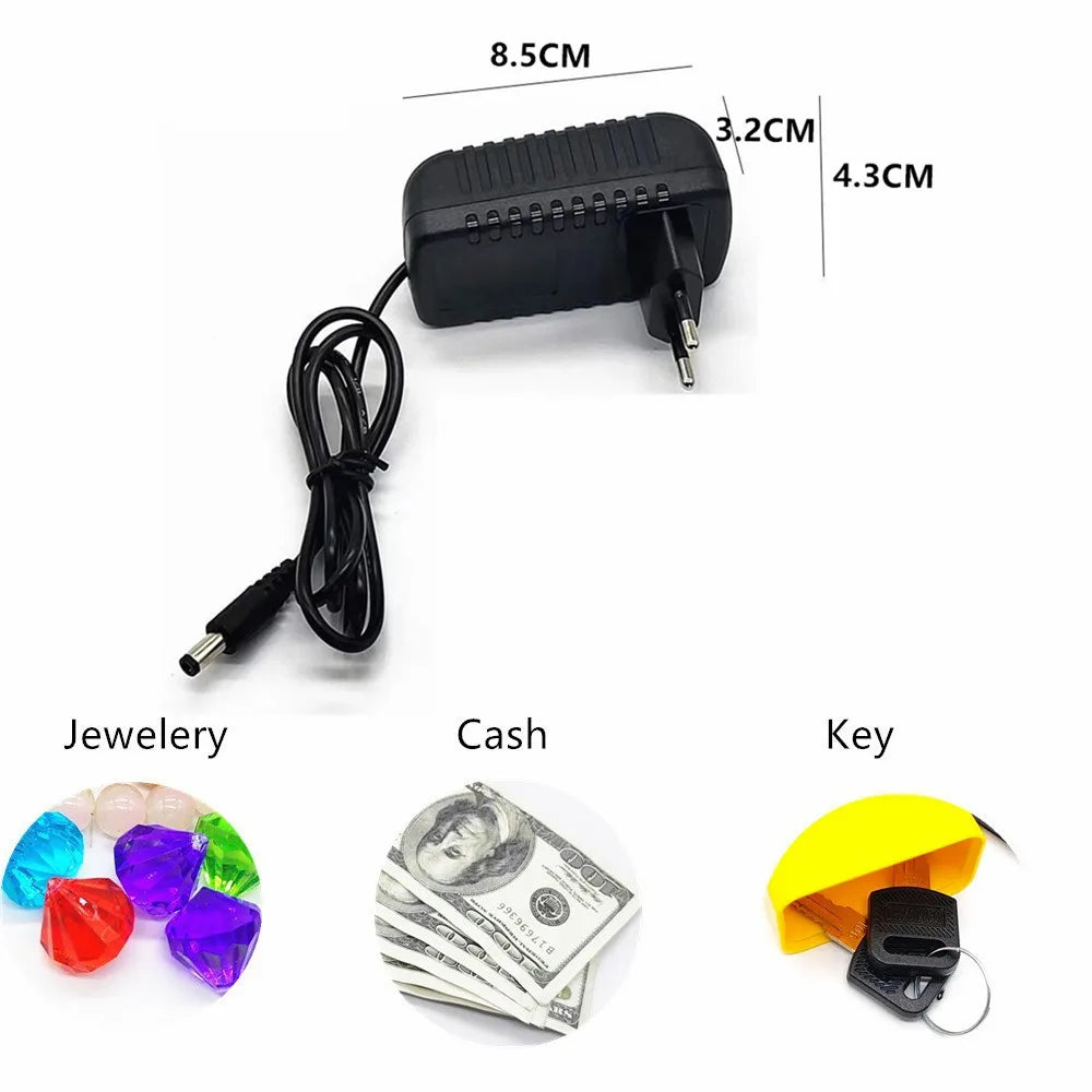Hidden Cash Charging Cable – Travel Diversion Safe with Secret Compartment