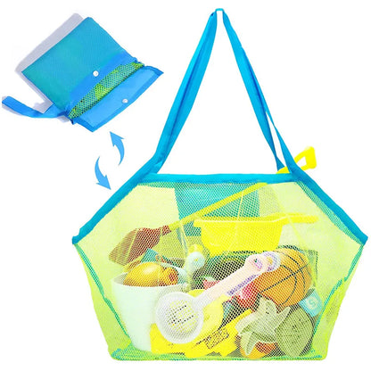 Outdoor Beach Mesh Bag | Foldable Kids Toy and Sundries Organizer Backpack Encompass RL