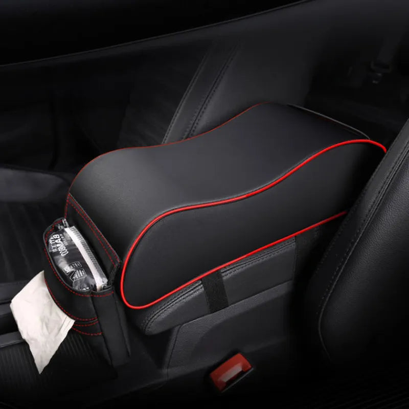 Center Console Armrest Cushion with Tissue Holder