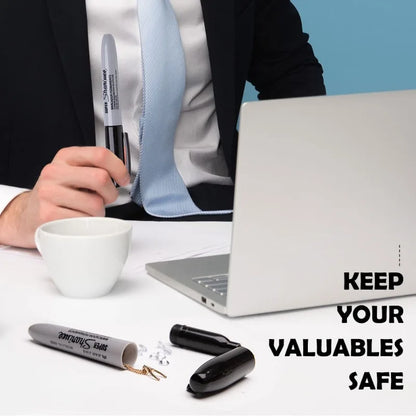 Hidden Compartment Marker Diversion Safe – Travel Cash & Valuables Stash