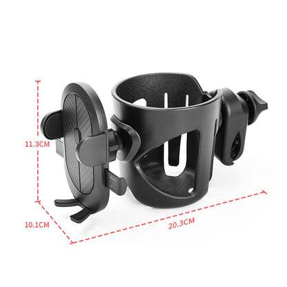 Bar Attachable Cup Holder with Phone Support Encompass RL