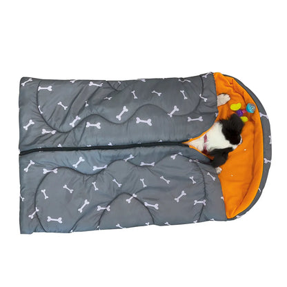 Doggie Sleeping Bag Camping Pet Sleeping Bag Cat and Dog