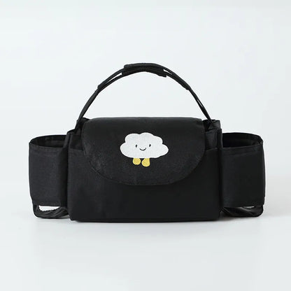 Stroller Diaper Bag | Cute Adjustable Organizer with Bottle Holder Encompass RL