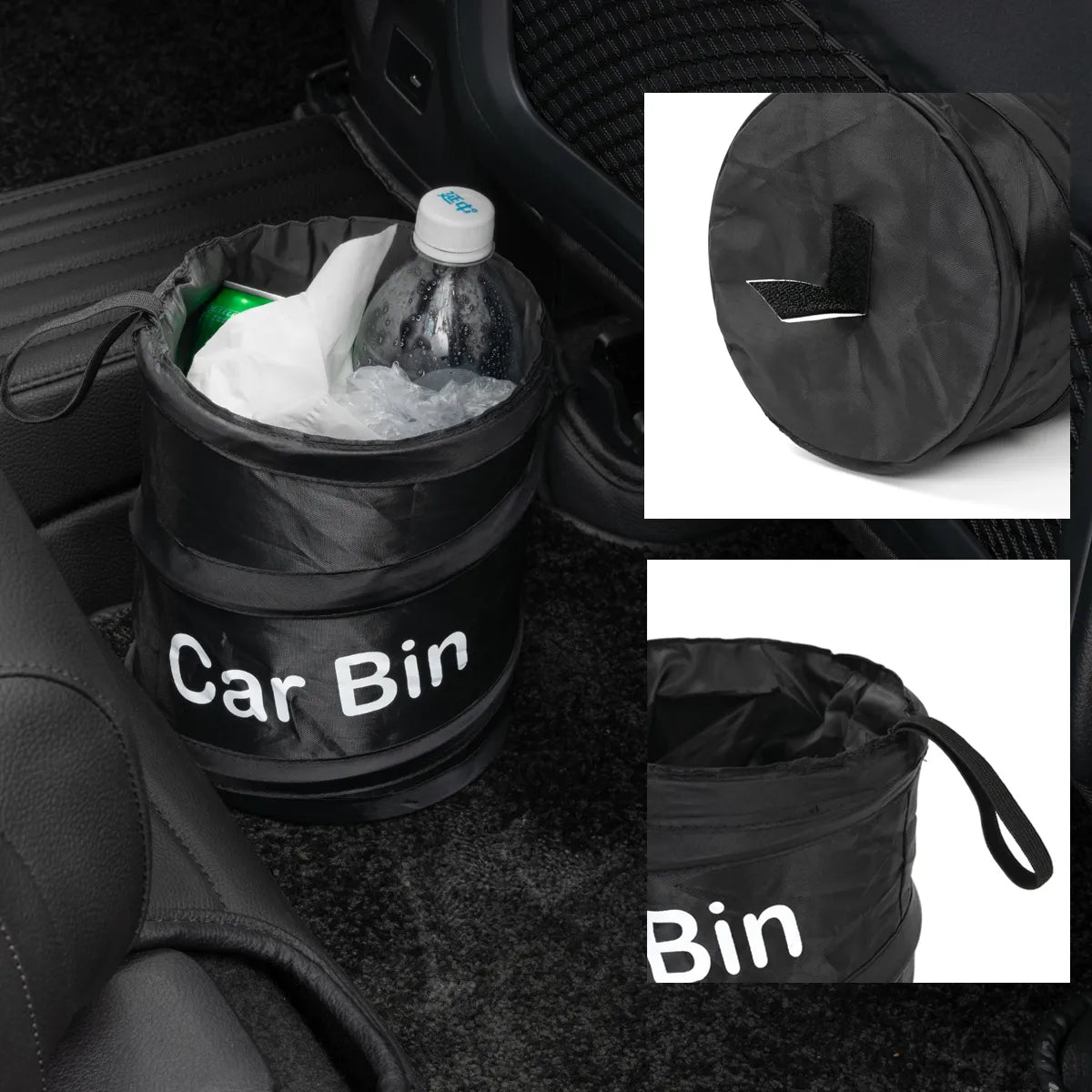 Collapsible Car Trash Can Mini Vehicle Garbage Can – Encompass RL