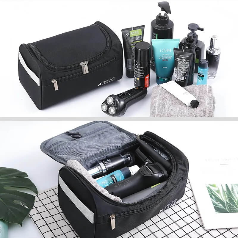 Travel Makeup Organizer Bag With Hanging Hook