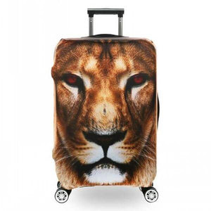 3D Lion | Premium Design | Luggage Suitcase Protective Cover - Small - Luggage Cover Encompass RL