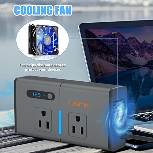 BMK 200W Car Power Inverter Cigarette Lighter Plug Adapter