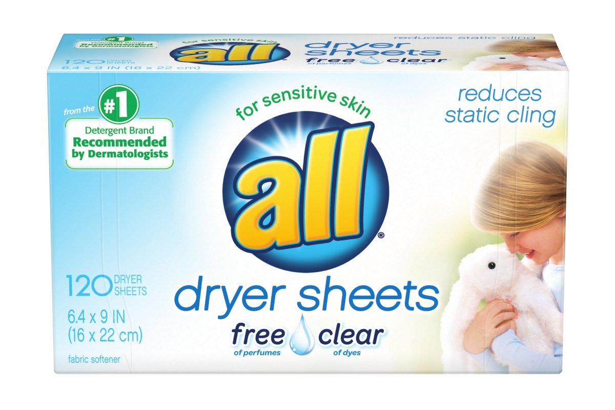 all Free and Clear Fabric Softener Dryer Sheets – Encompass RL
