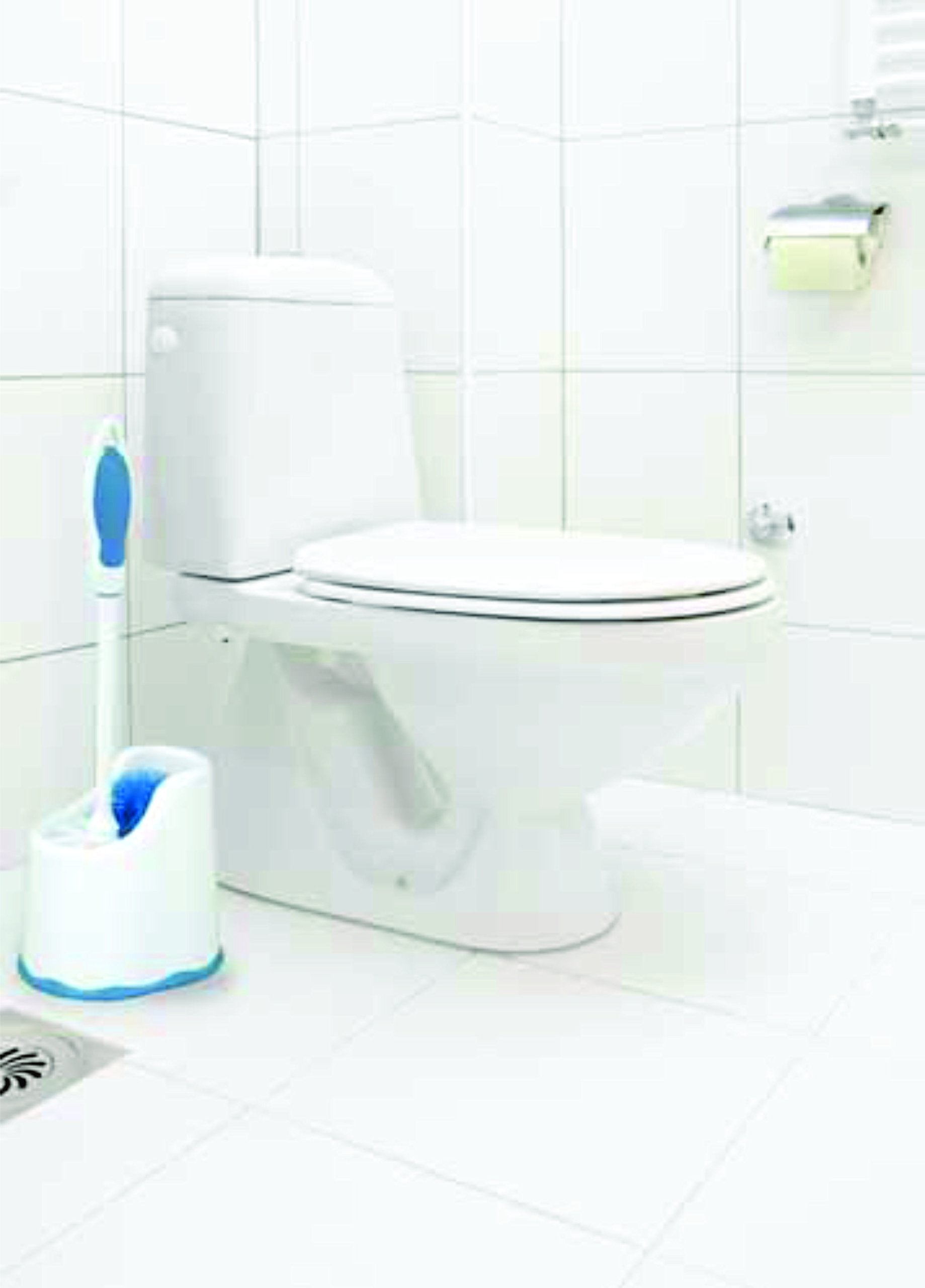 Superio Toilet Brush and Holder (2 Pack) Toilet Bowl Cleaner Brush