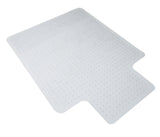 OFM Essentials Collection 36" x 48" Transparent Chair Mat with Lip for Carpet (ESS-8800C)