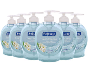 Softsoap Liquid Hand Soap, Fresh Breeze - 7.5 fluid ounce (Pack of 6)