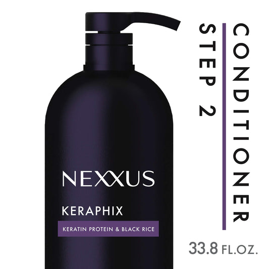 Nexxus Keraphix Conditioner, for Damaged Hair, 33.8 Ounce