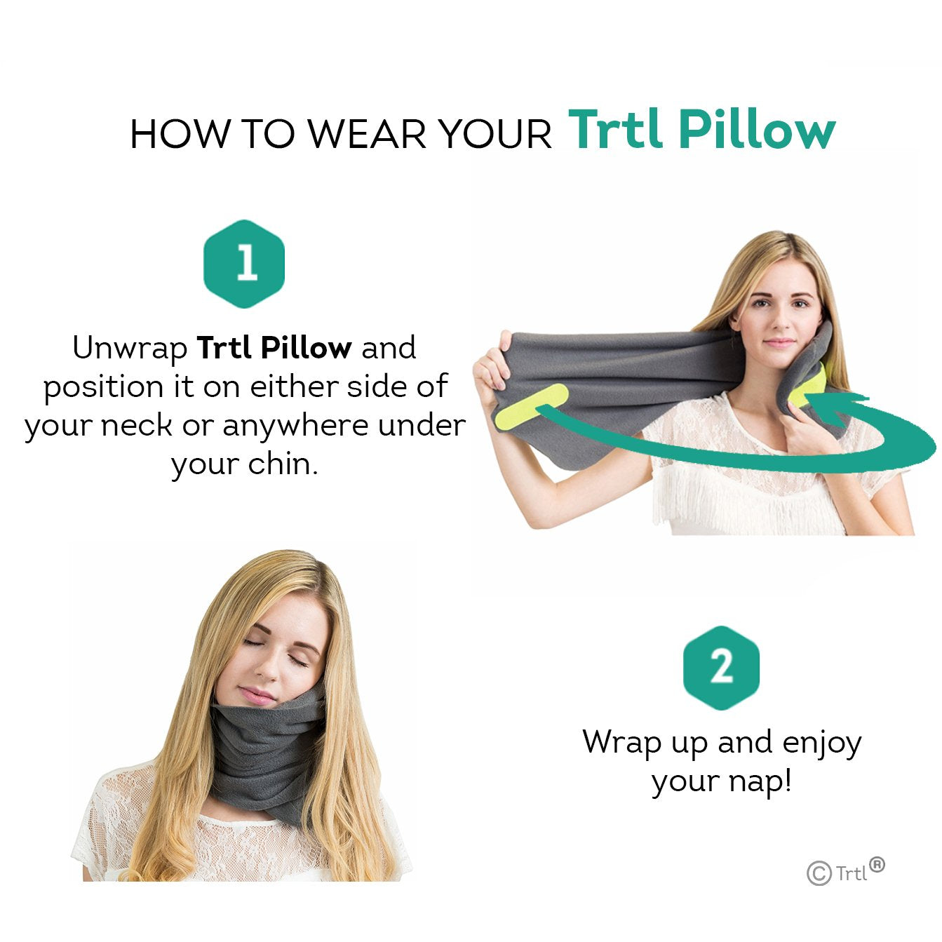 Trtl neck outlet wrap