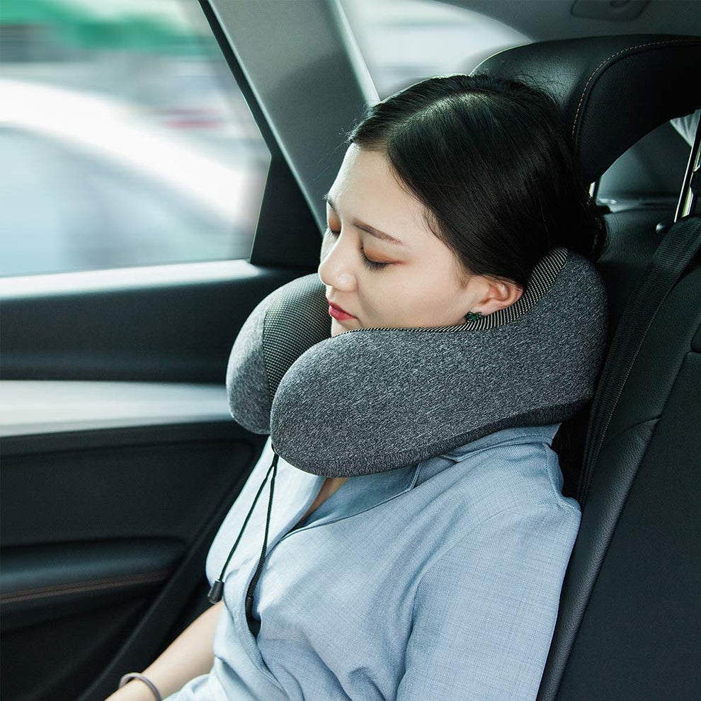 MLVOC Memory Foam Travel Pillow — $26.99