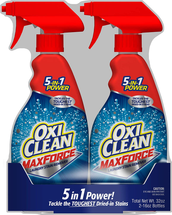 Oxiclean Maxforce Spray Twin Pack, 16 Oz