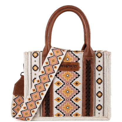 Wrangler Tote Bag for Women Purses Aztec Handbags Western Purses Boho Shoulder Bag