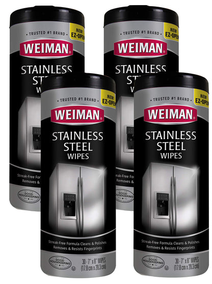 Weiman Stainless Steel Cleaner Wipes Weiman