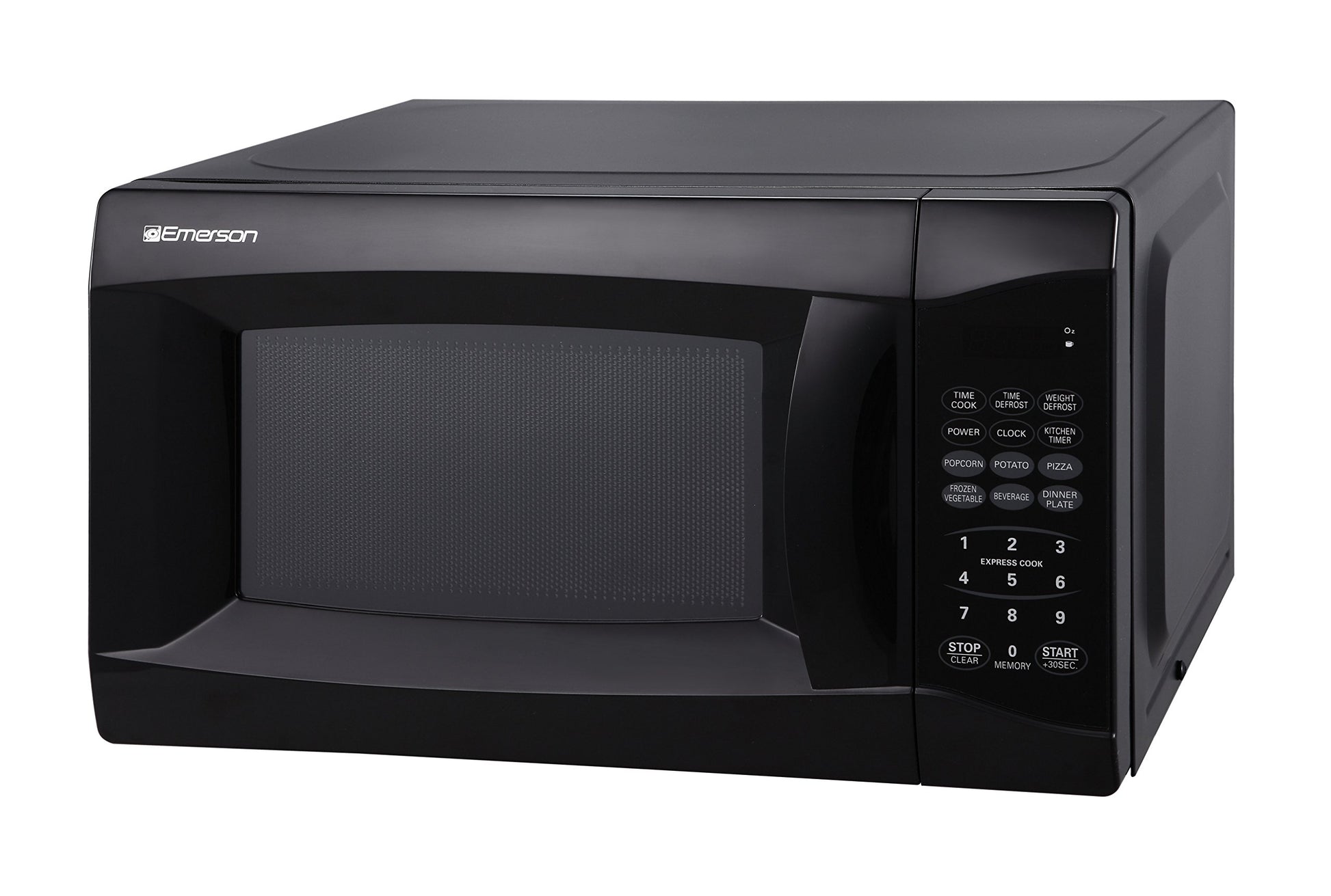 Emerson MW7302B, 0.7 Cu. ft. 700 Watt, Touch Control, Black Microwave Oven