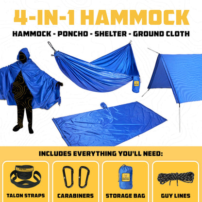 wise owl tarp Wise Owl Outfitters 4in1 Hammock