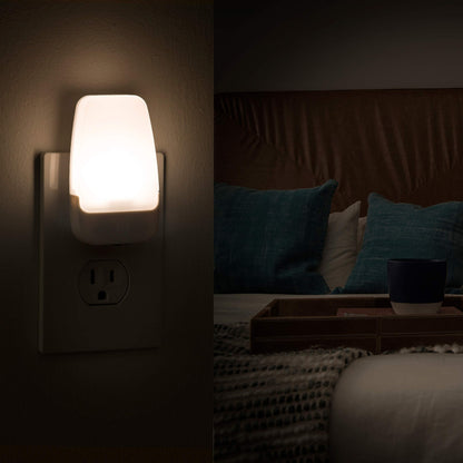 GE LED Night Light, 2 Pack - Plug-in, Dusk-to-Dawn Sensor