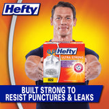 Hefty Ultra Strong Tall Kitchen Trash Bags - Lavender & Sweet Vanilla, 13 Gallon, 80 Count