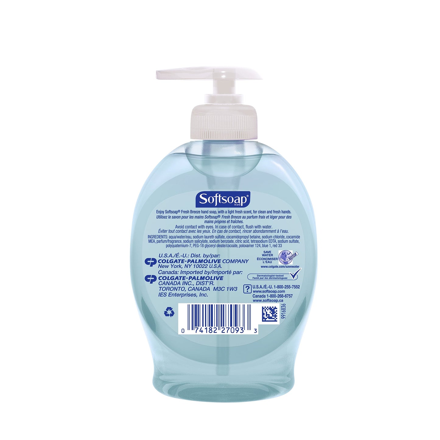Softsoap Liquid Hand Soap, Fresh Breeze 6 pack 7.5oz