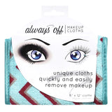 S&T Inc. Always Off Makeup Cloths, 6" By 12", Colors May Vary, 5 Pack