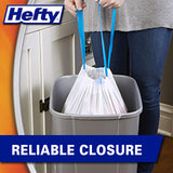 Hefty Ultra Strong Tall Kitchen Trash Bags - Lavender & Sweet Vanilla, 13 Gallon, 80 Count