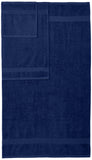 AmazonBasics 6-Piece Fade-Resistant Bath Towel Set - Navy Blue