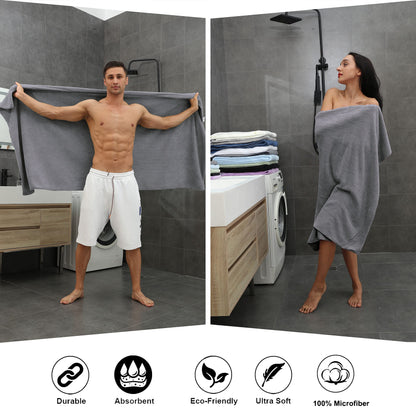 White Bath Towel Set Best Towels for Airbnb