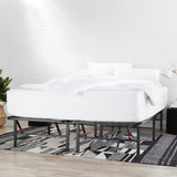 AmazonBasics Foldable Metal Platform Bed Frame 14 Inch Height for Under-Bed Storage - Tools-free Assembly, No Box Spring Needed - Queen