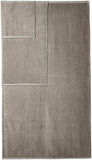 AmazonBasics Quick-Dry Bathroom Towels, 100% Cotton, 8-Piece Set, Platinum