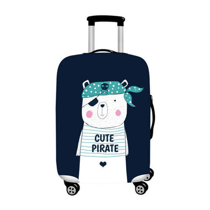Cute Pirate Bear | Standard Design | Luggage Suitcase Protective Cover Encompass RL
