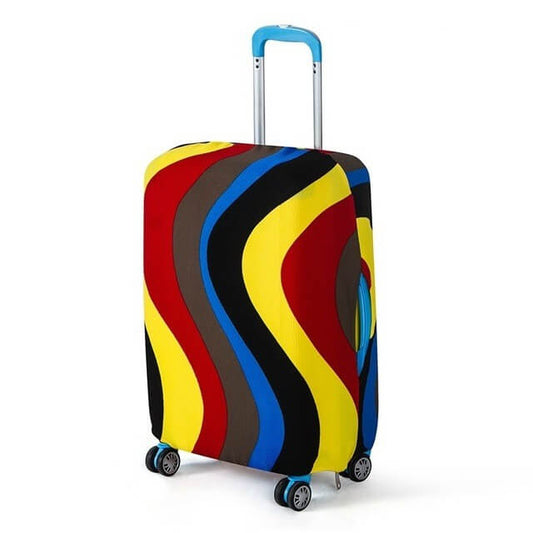 Dark Ripples | Basic Design | Luggage Suitcase Protective Cover Encompass RL
