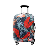 Flamingo Tropical Forest | Standard Design | Luggage Suitcase Protective Cover - Small - Luggage Cover Encompass RL