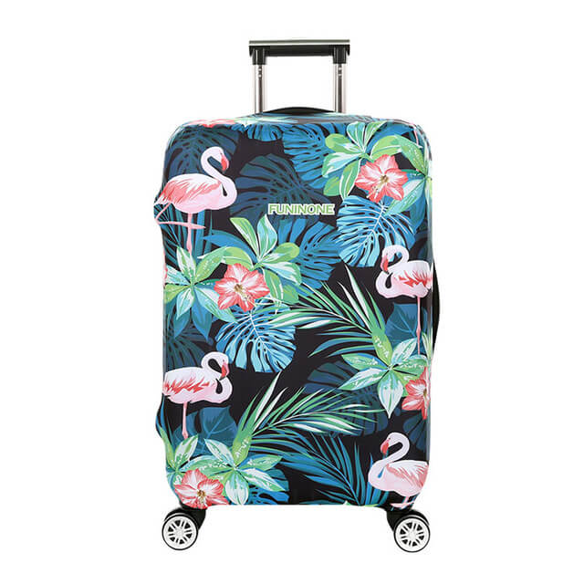 Tropical Flamingo Forest | Standard Design | Luggage Suitcase Protective Cover Encompass RL