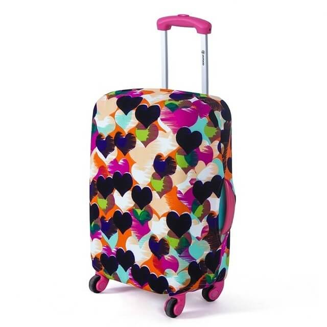 Scuff Hearts | Basic Design | Luggage Suitcase Protective Cover Encompass RL