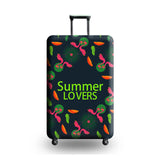 Summer Lovers | Standard Design | Luggage Suitcase Protective Cover - Small - Luggage Cover Encompass RL