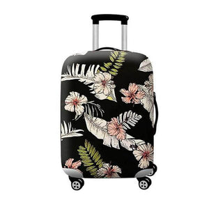 Tropical Hibiscus | Standard Design | Luggage Suitcase Protective Cover - Small - Luggage Cover Encompass RL