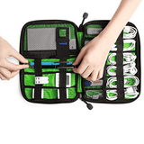 Electronic Accessories Travel Organizer Bag |  Cable Cords Storage Case