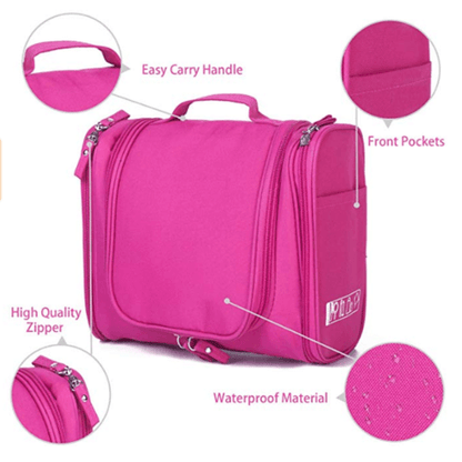 Hanging Toiletry Bag | Makeup Cosmetic Organizer Kit | Multifunctional Travel Dopp Case Encompass RL